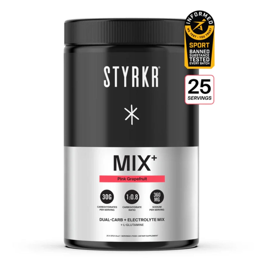 Styrkr MIX + Dual-Carb & Electrolyte Mix - Pink Grapefruit