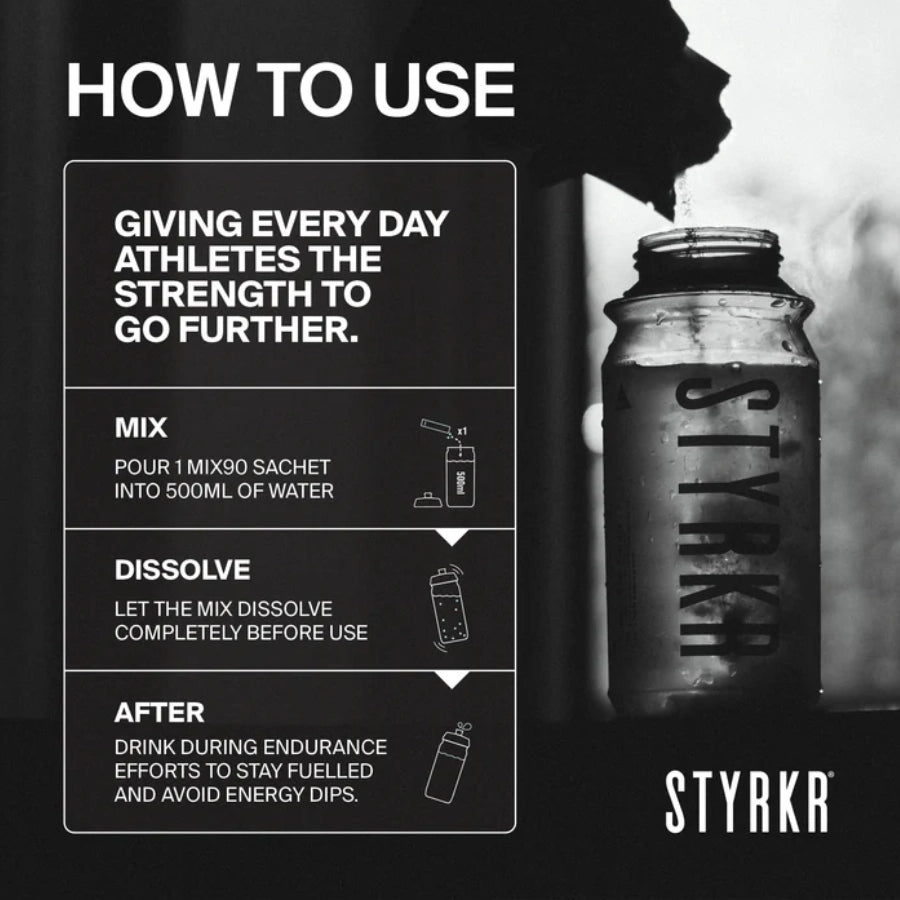 Styrkr MIX90 Dual-Carb Mix Drink - 95g