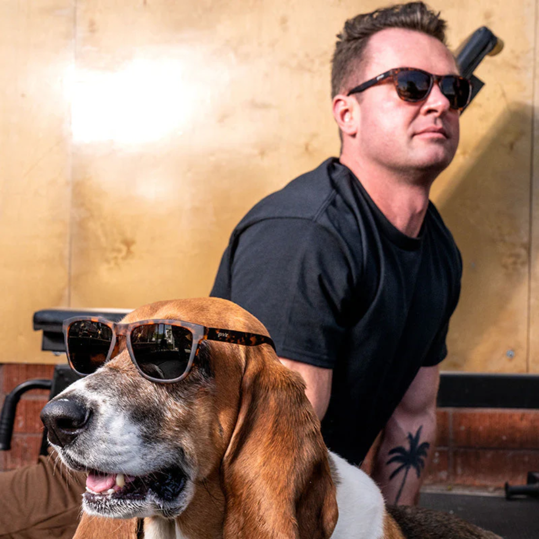 Goodr Sunglasses - Bosley’s Basset Hound Dreams