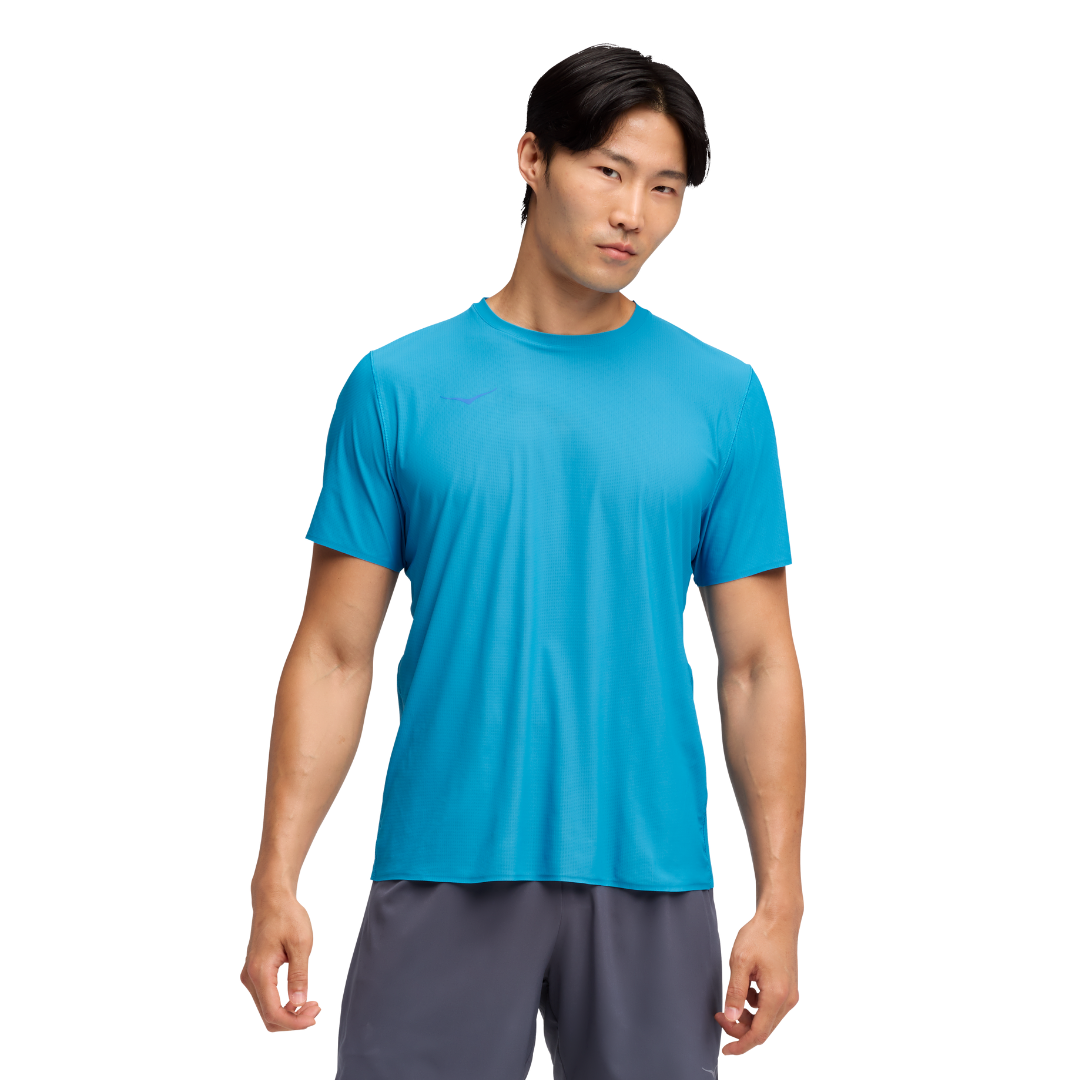 HOKA Mens Airolite Run S/S Top 2.0
