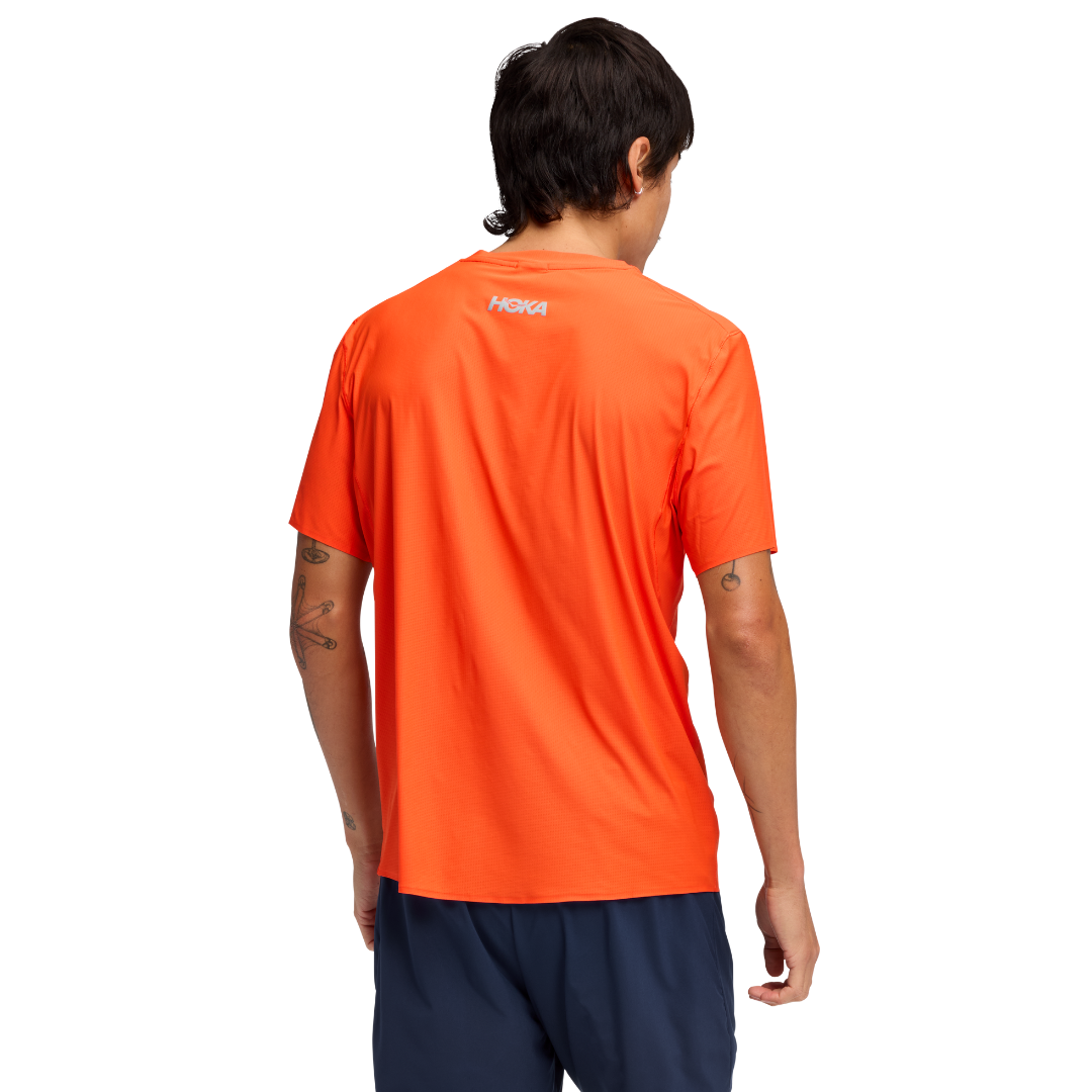 HOKA Mens Airolite Run S/S Top 2.0