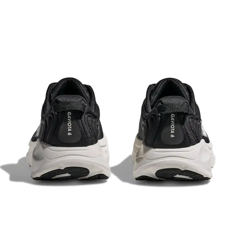 HOKA Mens Gaviota 6 Stability Black White1