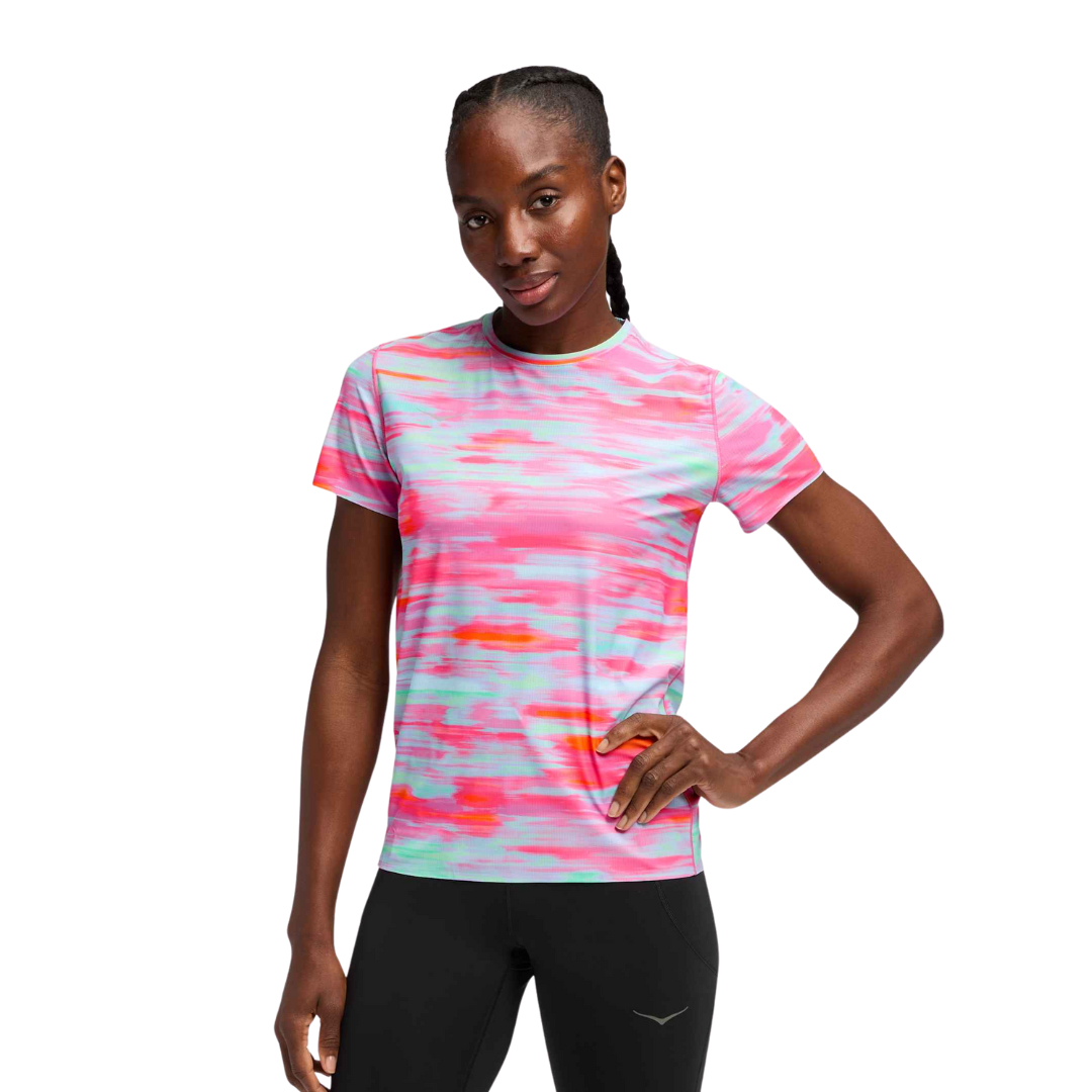 HOKA Womens Airolite Run S/S Top 2.0