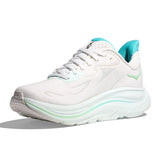 HOKA Womens Clifton 10 Wide White