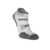 Hilly Twin Skin Socklet   White Grey