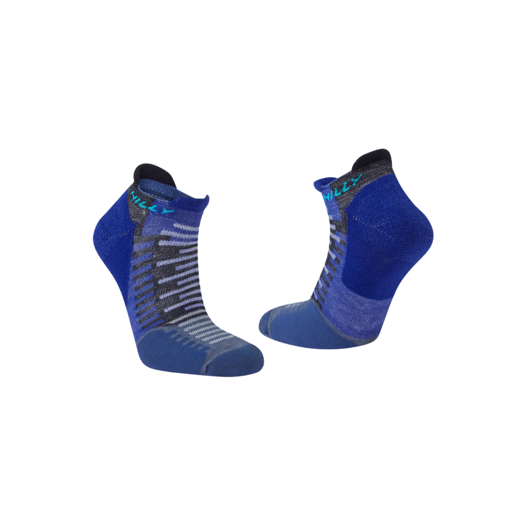 Hilly Active Socklet   Cobalt Black 2