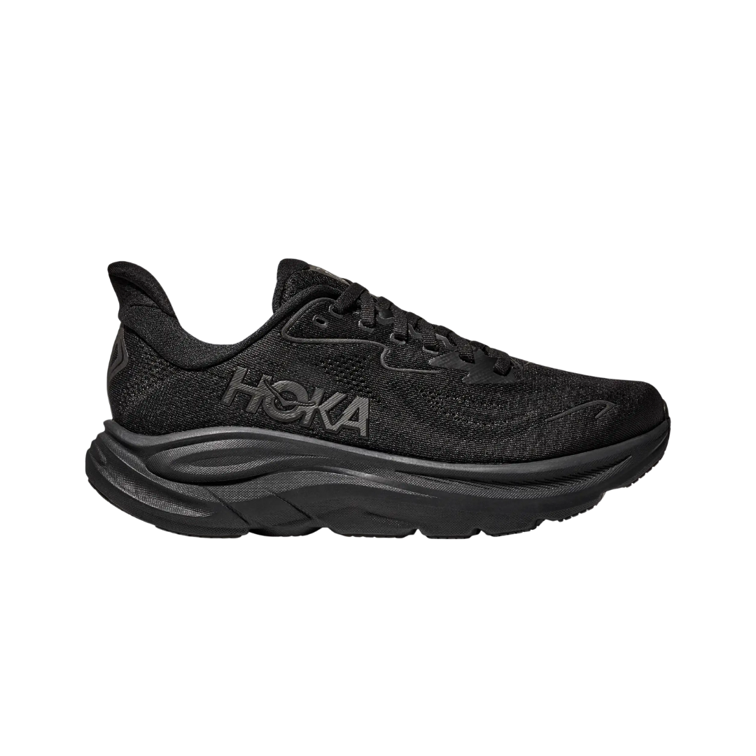 Hoka Mens Clifton 10   Black 1