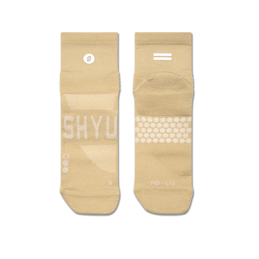 SHYU Racing Socks - Quarter Crew- Magic/Magic/Magic