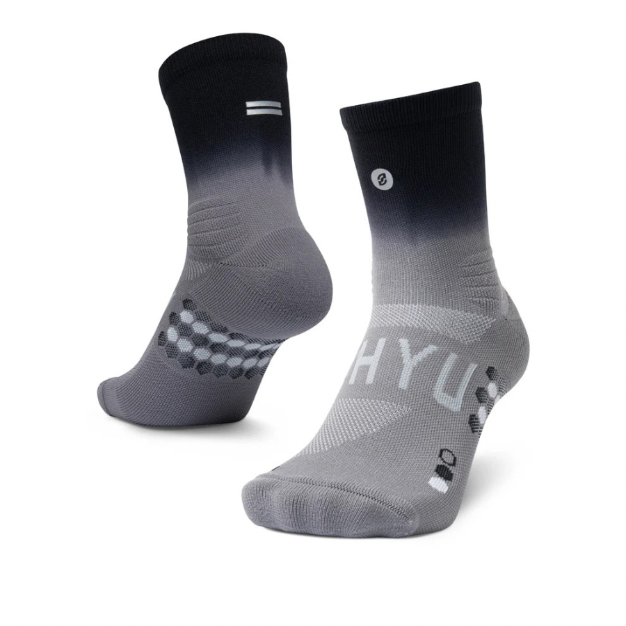 SHYU Racing Socks - Crew - Onyx/Shade/Grey