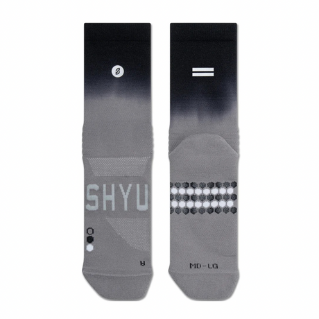 SHYU Racing Socks - Crew - Onyx/Shade/Grey