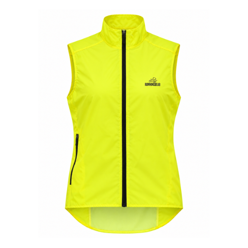 Running Bear Hi-Vis Fluo Safety Running Gilet