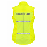 Running Bear Hi-Vis Fluo Safety Running Gilet