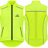 Running Bear Hi-Vis Fluo Safety Running Gilet