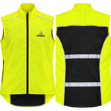 Running Bear Hi-Vis Fluo Safety Running Gilet