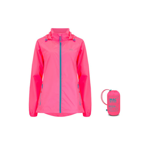 Mac in a Sac Origin Packable Waterproof Jacket (Neon)