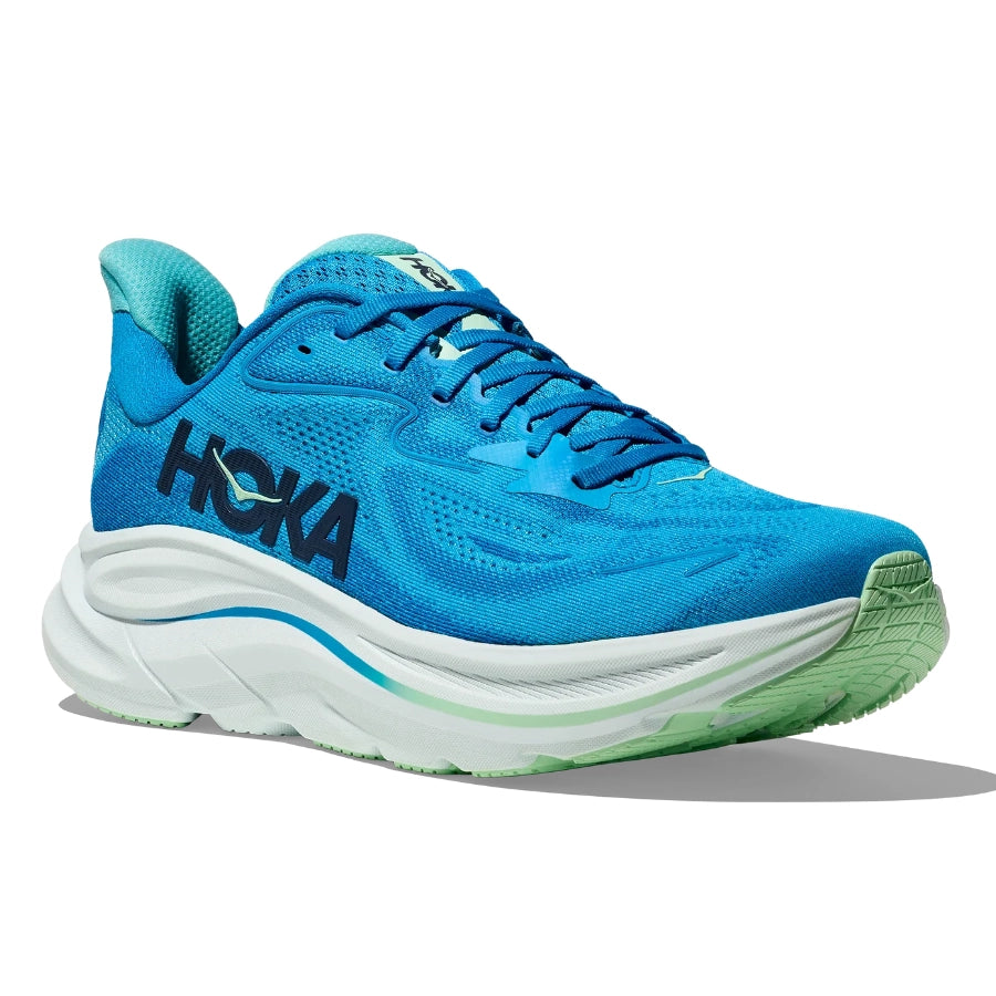 Mens Clifton 10 Wide Neutral Hoka Blue Skyward Blue