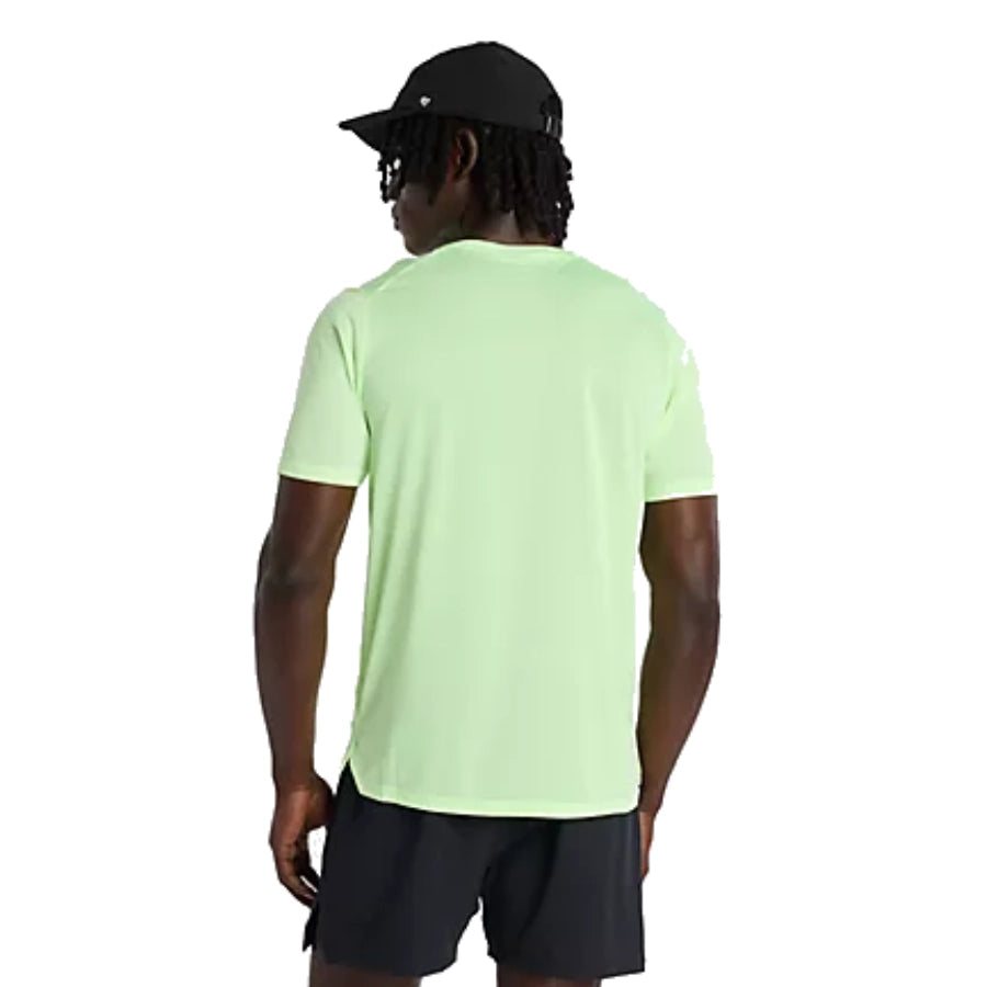 New Balance Mens RC Essential Tee Shirt Afterglow Heather