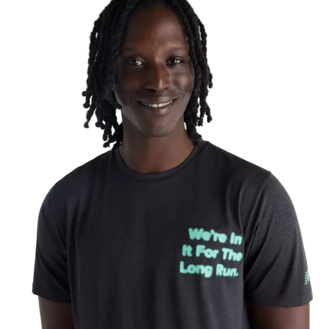 New Balance Mens RC Essential Graphic T-Shirt