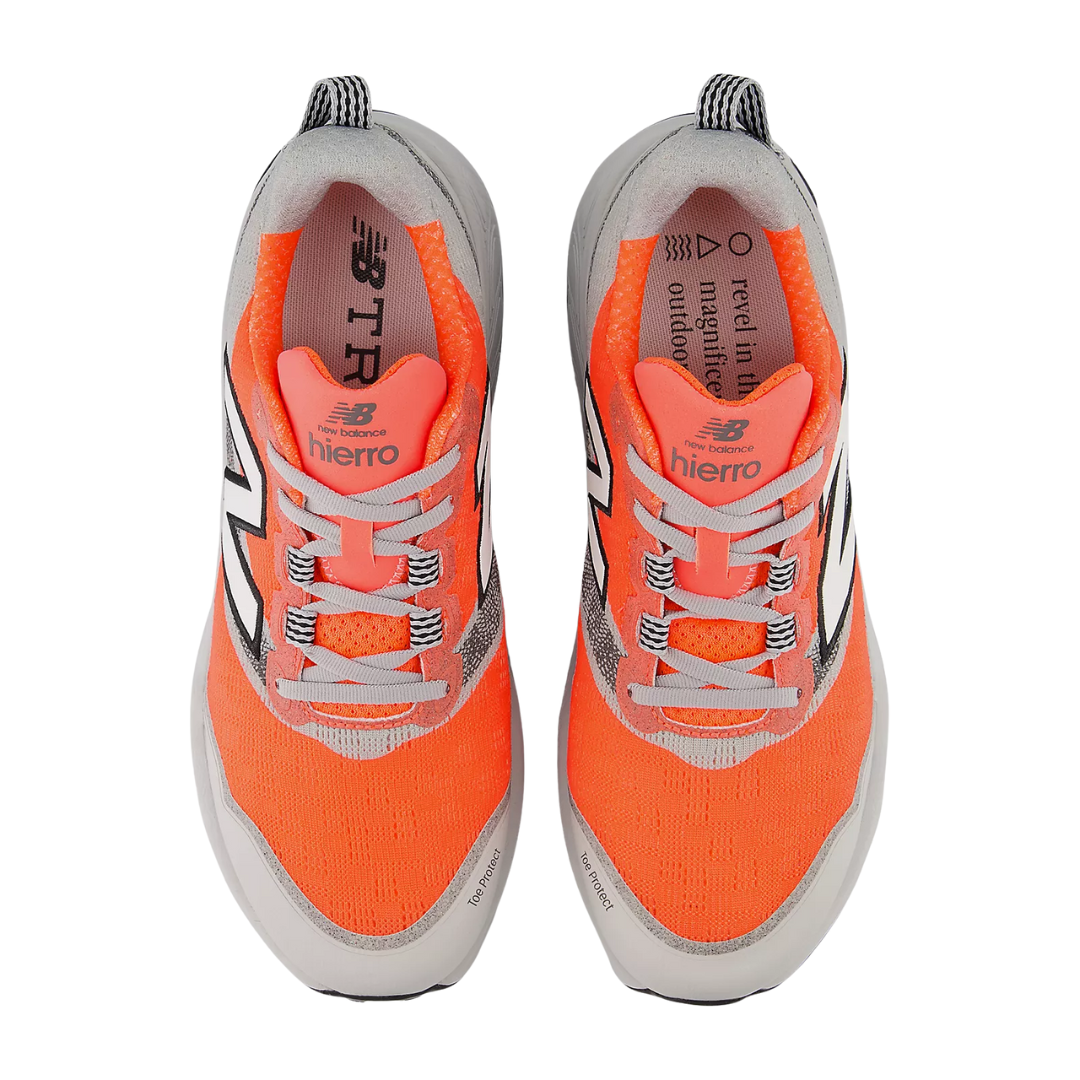 New Balance Hierro v9   Urgent Red Reflection RainCloud 4