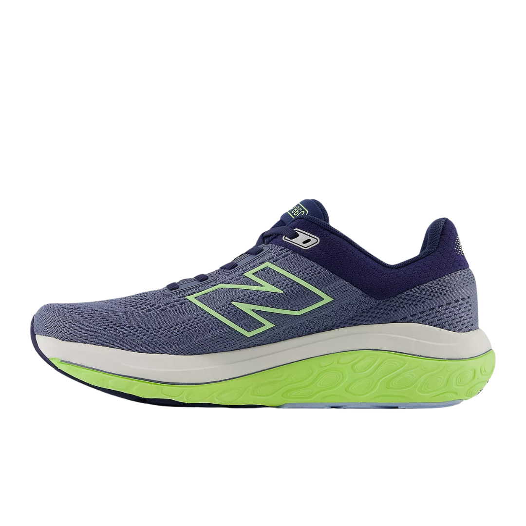 New Balance Mens 860v14   Arctic Blue Lime Glo Navy 3