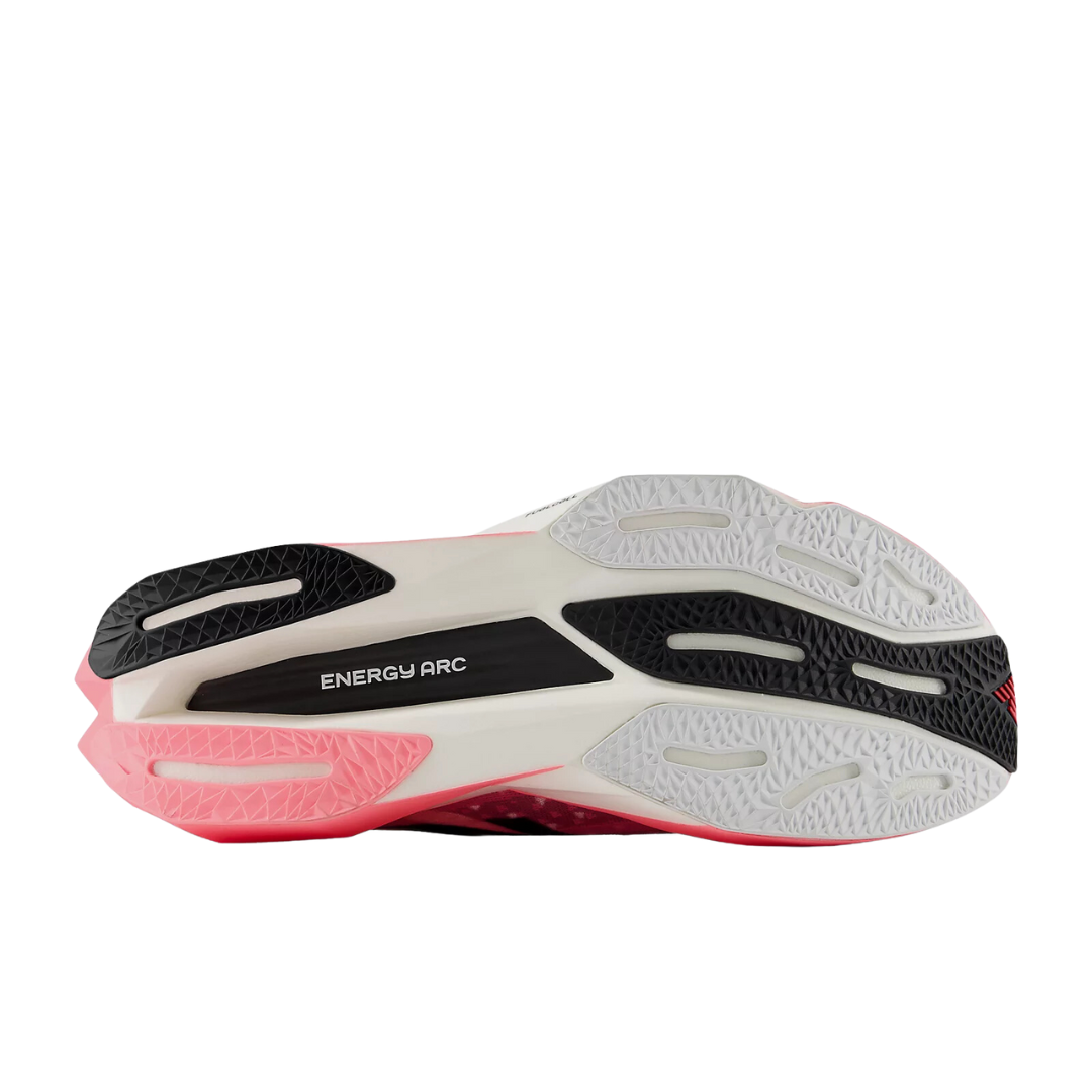 New Balance Mens Fuel Cell Elite v4   Ultra Pink Black White 5
