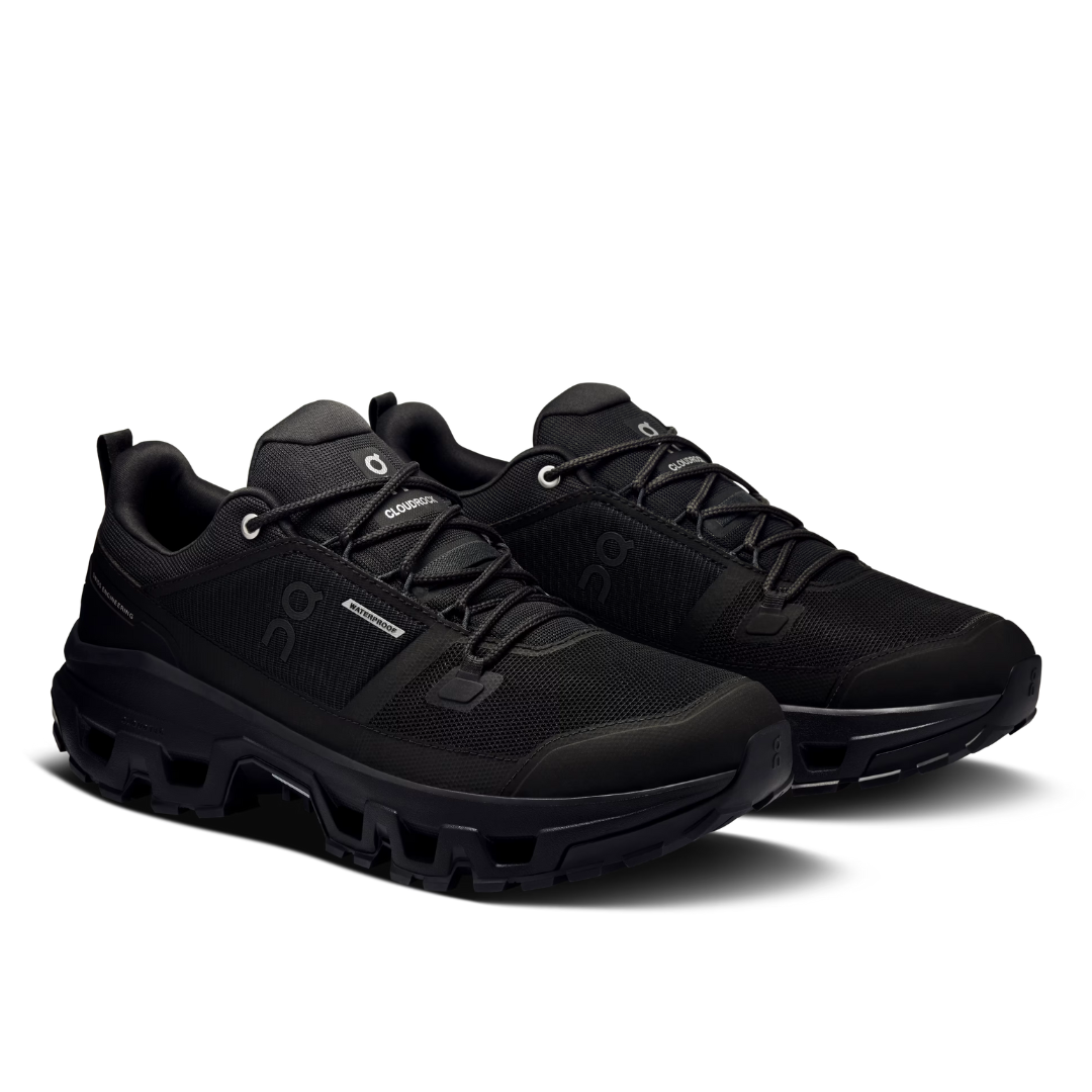 ON Mens Cloudrock Low Waterproof - Walking
