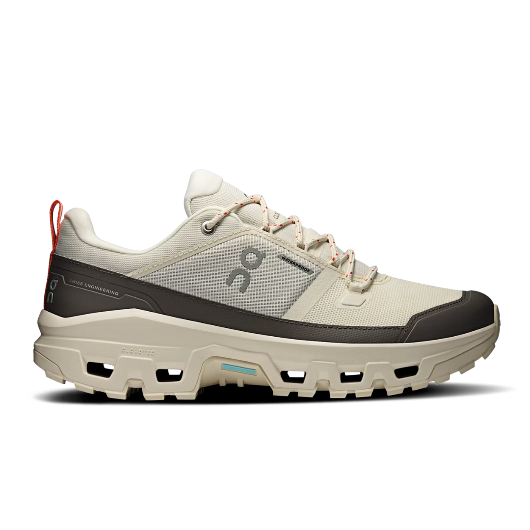 ON Mens Cloudrock Low Boot Ivory Ivory 1