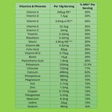 OTE Super Greens - Bulk Bag 390g