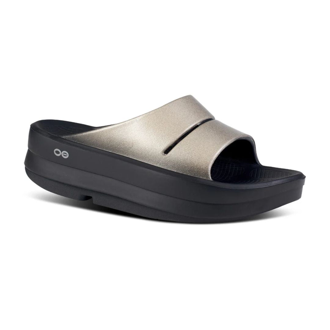 Oofos Womens OOmega OOahh Luxe Slider