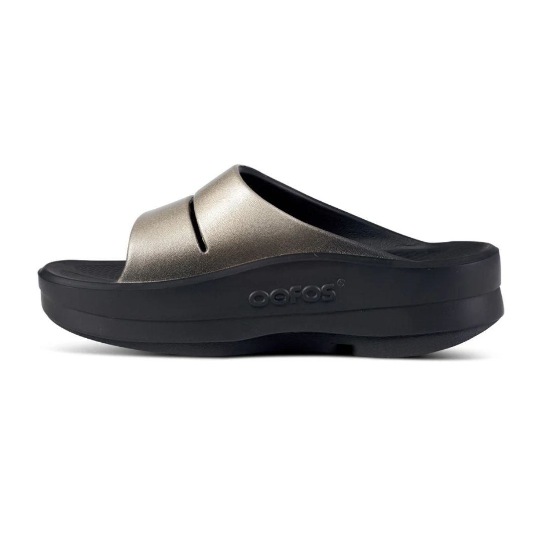 Oofos Womens OOmega OOahh Luxe Slider