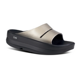 Oofos Womens OOMEGA Ooahh Luxe Slide Sandal