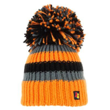 Big Bobble Hat - Orange Carbon