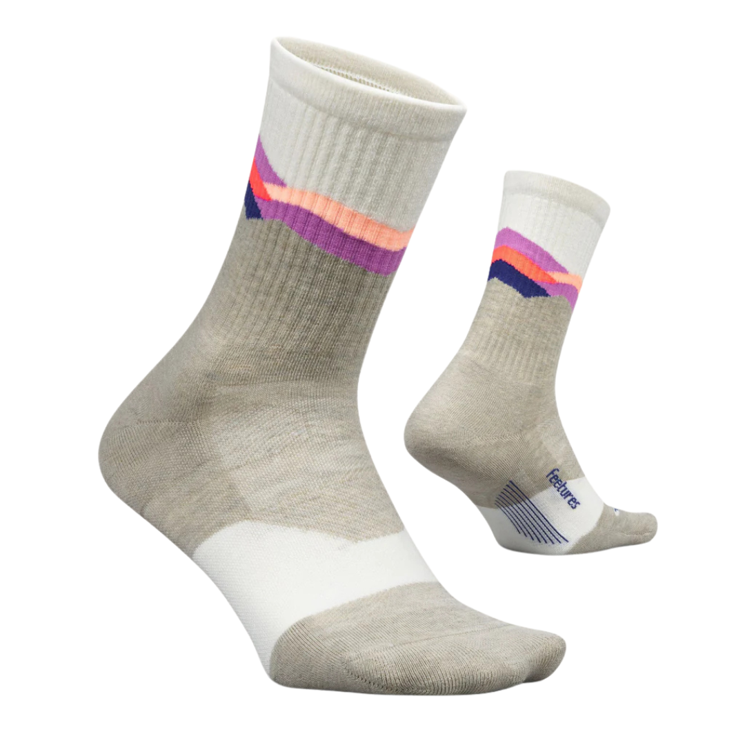Feetures Trail Max Cushion - Mini Crew - Multiple Colours
