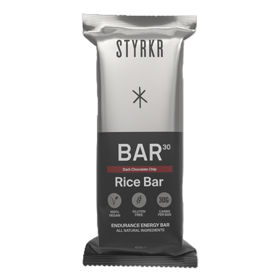 Styrkr BAR50 Endurance Energy Bar - Dark Chocolate Chip (12 Pack)