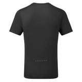 Ronhill Mens Core Short Sleeve T Shirt Black Bright White