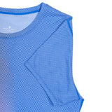 gradient running tshirt with blue and pink