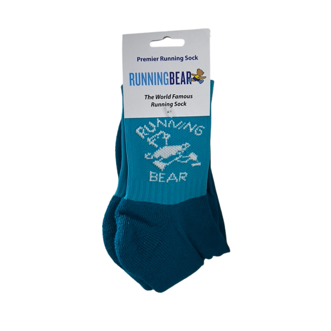 Running Bear Socks - Teal