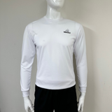 Running Bear Long Sleeve Top - White