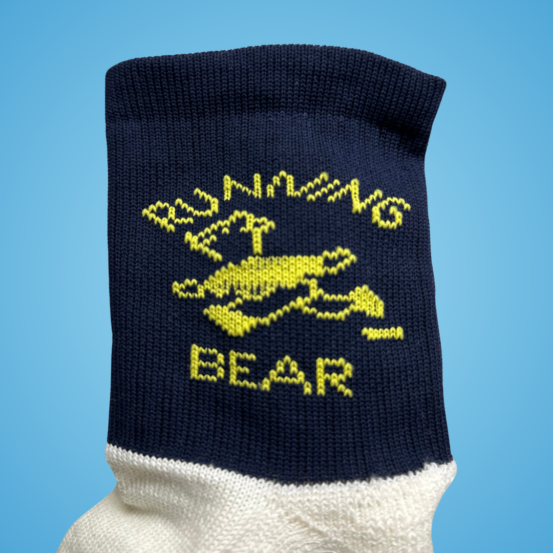 Running Bear Socks - Midnight Navy