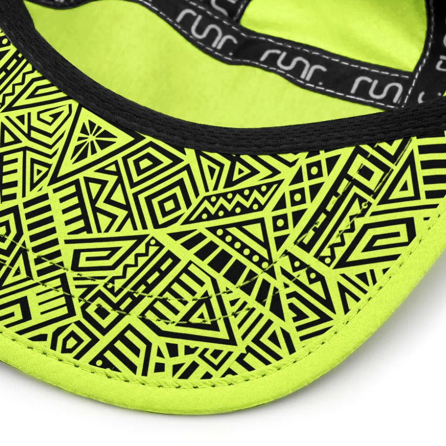 Runr Reflective Running Hat - Electric Yellow