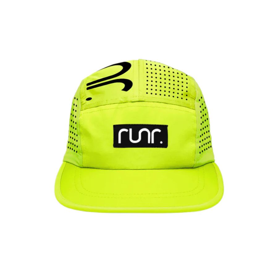 Runr Reflective Running Hat - Electric Yellow