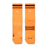 SHYU Racing Socks - Half Crew - Orange/Pumpkin/Black