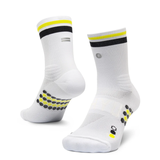 SHYU Racing Socks - Half Crew - White/Black/Honey