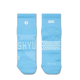 SHYU Racing Socks - Quarter Crew - Blue/Blue/Blue