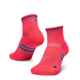 SHYU Racing Socks - Quarter Crew - Cerise/Purple/Black