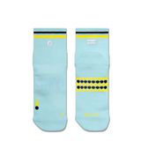 SHYU Racing Socks - Quarter Crew - Ciel/Yellow/Black