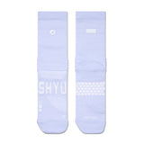 SHYU Racing Socks - Half Crew -Lilac/ Lilac/ Lilac