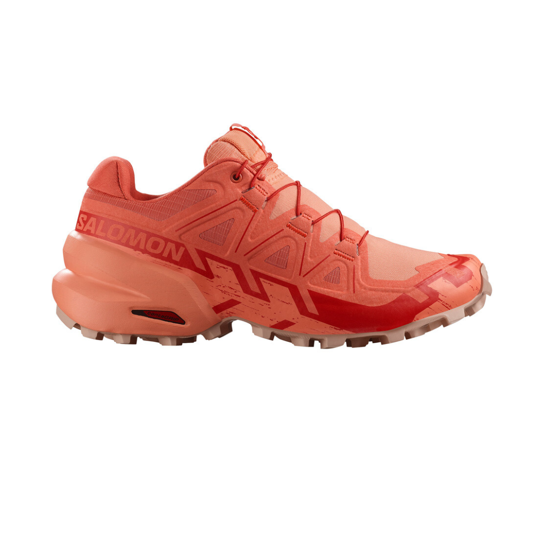 Salomon Womens Speedcross 6   Ember Glow Fusion Coral Flame Scarlet 1