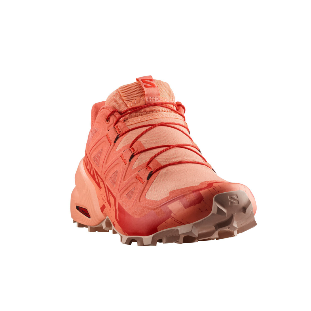Salomon Womens Speedcross 6   Ember Glow Fusion Coral Flame Scarlet 2
