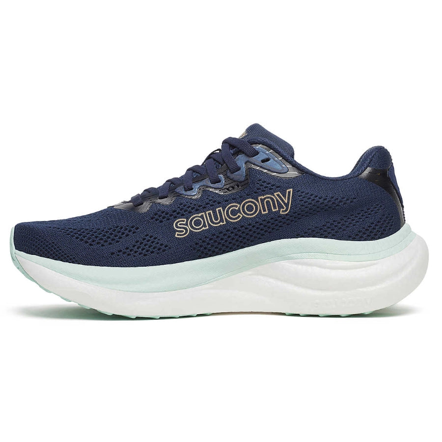 Saucony Ride 19 Neutral Navy Aqua